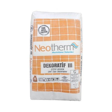neotherm dekoratif sıva